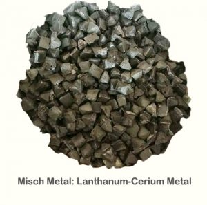 Misch Metal Lanthanum Cerium Metal 2
